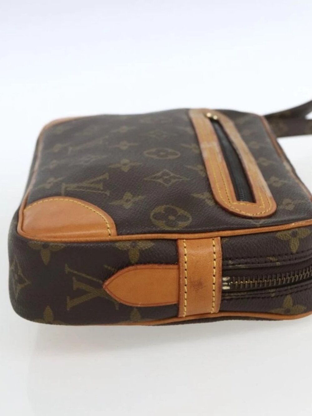 LOUIS VUITTON Monogram Marly Dragonne GM Clutch Bag M51825 LV Auth - Picture 4 of 16